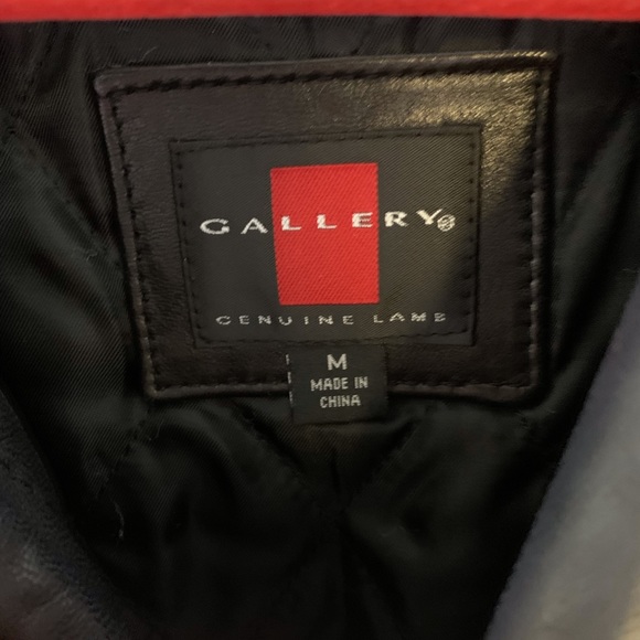 Gallery Italian Genuine Leather Trench Coat Jacket - Picture 4 of 6